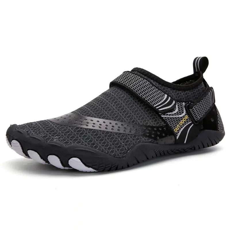 Ergonomischer Barfußschuh mit Klettverschluss - EcoStep ComfortWalk
