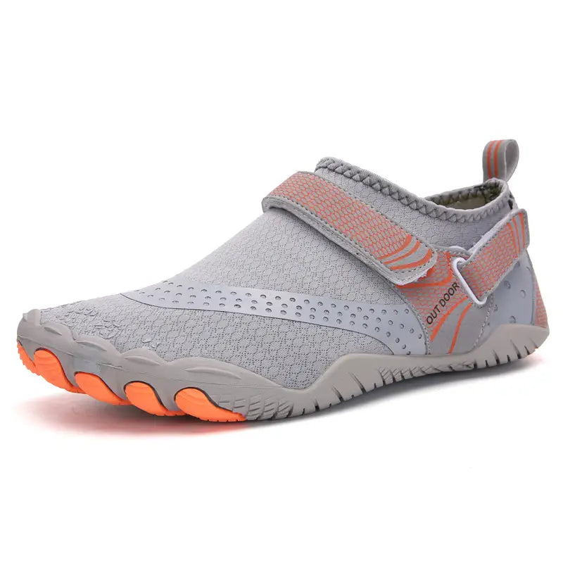Ergonomischer Barfußschuh mit Klettverschluss - EcoStep ComfortWalk
