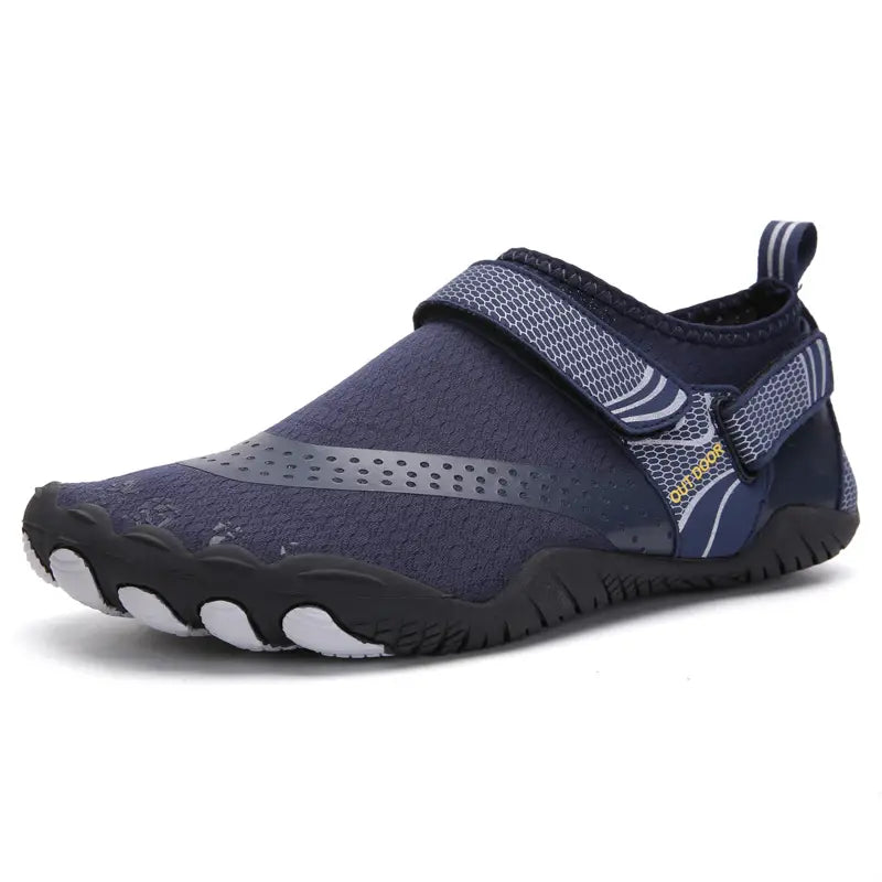 Ergonomischer Barfußschuh mit Klettverschluss - EcoStep ComfortWalk