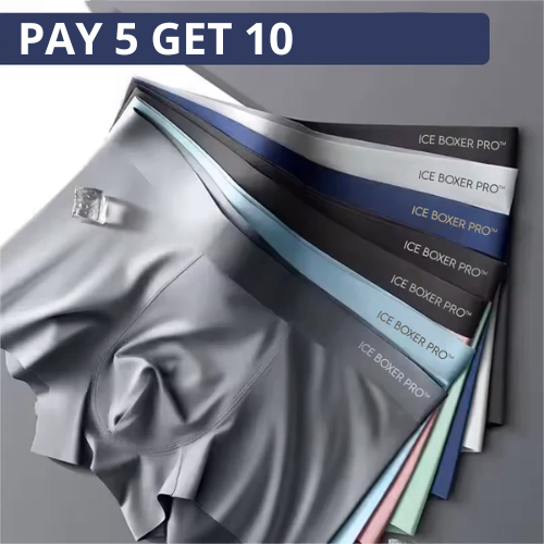 Ice Boxer Pro™ - Thermal Silk Underwear - [BUY 5, GET 10]